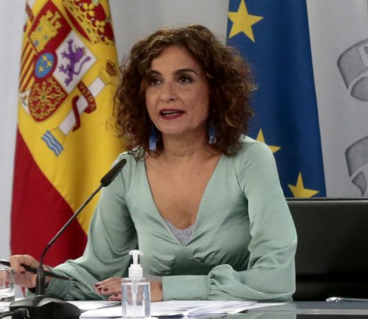 El Gobierno crea una comisión interministerial para impulsar su plan de lucha contra la corrupción, liderada por Montero La ministra de Hacienda y portavoz del Gobierno, María Jesús Montero, durante su intervención, al inicio de la rueda de prensa posterior al Consejo de Ministros.