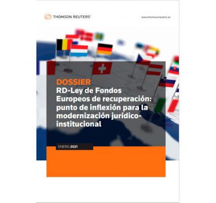 RD-ley de fondos europeos de recuperación: punto de inflexión para la modernización jurídico-institucional