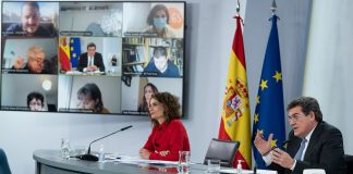 Aprobado un RD-ley para reducir la brecha de género en las pensiones Mª Jesús Montero y José Luis Escrivá