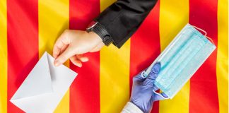 Medidas de seguridad frente a la COVID-19 en las elecciones de Cataluña