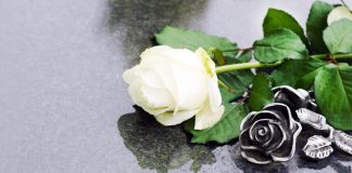 El Tribunal Supremo confirma la declaración de utilidad pública de la Asociación Derecho a Morir Dignamente Una rosa sobre una lápida