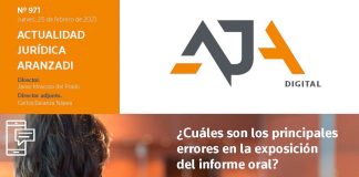 ¿Cuáles son los principales errores en la exposición del informe oral? AJA 971