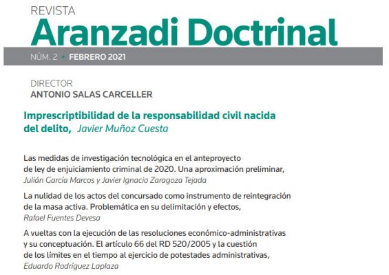 Revista Aranzadi Doctrinal