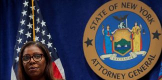 NRA para defenderse contra el fiscal general de NUEVA YORK en Manhattan, cae su propia demanda