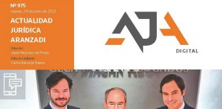 Los profesionales del Derecho dan el máximo rendimiento si se les escucha Portada AJA 975