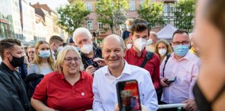 Impulsado por el aumento de las encuestas, el alemán Scholz apuesta por la coalición con los Verdes