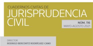 Rodrigo Bercovitz y José Manuel Busto Lago, en el número 116 de ‘Cuadernos Civitas de Jurisprudencia Civil’