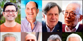 Y los Premios Nobel 2021 van a los hombres… hasta ahora Una imagen combinada muestra a los ocho ganadores de los Premios Nobel 2021 en medicina, química, física y literatura. De L a R, de arriba a abajo están: los ganadores del Nobel de medicina Ardem Patapoutian y David Julius; los premios Nobel de física Giorgio Parisi, Syukuro Manabe y Klaus Hasselmann; los premios Nobel de química Benjamin List y David MacMillan; y el ganador del Nobel de Literatura Abdulrazak Gurnah. Cortesía de Ardem Patapoutian y UCSF/Noah Berger/Handouts vía REUTERS y REUTERS/Remo Casilli/Mike Segar/Fabian Bimmer/Wolfgang Rattay/Eduardo Muñoz/Henry Nicholls/Fotos de archivo