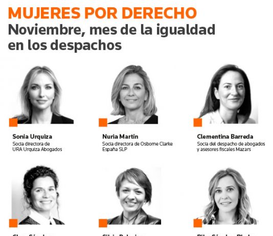Noviembre, mes de la igualdad en los despachos