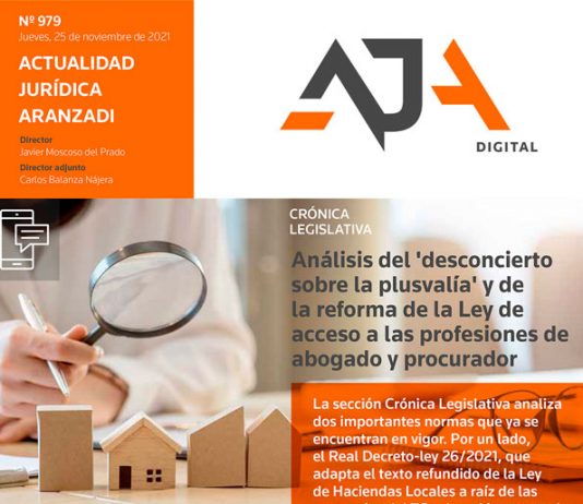Análisis del ‘desconcierto sobre la plusvalía’ y de la reforma de la Ley de acceso a las profesiones de abogado y procurador