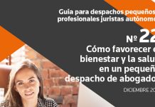 Cómo favorecer el bienestar y la salud en un pequeño despacho de abogados