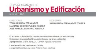 Revista de Urbanismo y Edificación (Thomson Reuters, núm. 2/2021)