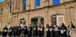 La huelga de los Letrados de la Administración de Justicia paraliza ya 100.000 juicios y vistas