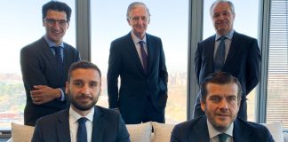 ECIJA fortalece las áreas de Corporate y Capital Markets con Íñigo Zumalabe y Miguel Sánchez como nuevos socios De izquierda a derecha (superior): Hugo Écija, fundador y presidente ejecutivo de ECIJA, Alberto Alonso Ureba, Catedrático de Derecho Mercantil y socio de ECIJA y Pablo Jiménez de Parga, vicepresidente de la Firma. Debajo de izquierda a derecha: Miguel Sánchez e Íñigo Zumalabe, nuevos socios de ECIJA.