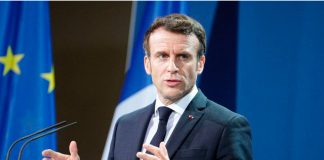 Macron de Francia vuela a Moscú en misión diplomática de alto riesgo El presidente francés Emmanuel Macron y el canciller alemán Olaf Scholz (no en la foto) celebran una conferencia de prensa conjunta en Berlín, Alemania, el 25 de enero de 2022. Kay Nietfeld/Pool vía REUTERS