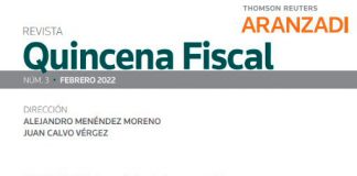 Nuevo número de la revista Quincena Fiscal