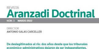 Ya está en la calle un nuevo número de la Revista Aranzadi Doctrinal