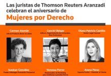 Las juristas de Thomson Reuters Aranzadi celebran el aniversario de Mujeres por Derecho