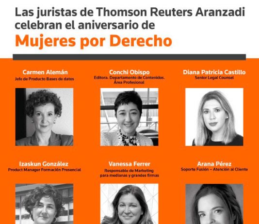 Las juristas de Thomson Reuters Aranzadi celebran el aniversario de Mujeres por Derecho