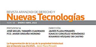 Revista Aranzadi de Derecho y Nuevas Tecnologías Nº 58 (enero-abril 2022)