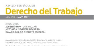 Revista Española de Derecho del Trabajo (núm. 253) (mayo 2022)