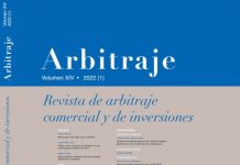 Volumen XIV, de 2022, de la ‘Revista Arbitraje comercial y de inversiones’, de Thomson Reuters Aranzadi