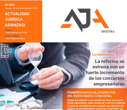 La reforma se estrena con un fuerte incremento de los concursos empresariales