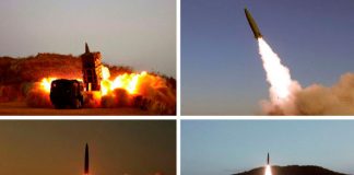 Corea del Norte dice que los lanzamientos fueron ataques simulados, mientras Corea recupera partes de misiles