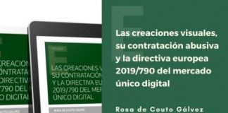 El 22 de marzo se presenta en Madrid ‘Las creaciones visuales, su contratación abusiva y la directiva europea 2019/790 del mercado único digital’ (Aranzadi)