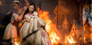 Las fallas. Arte efímero. Creación original y parodia