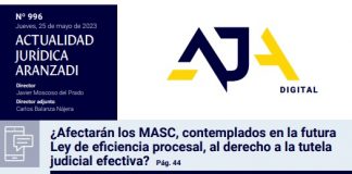 Los MASC y la tutela judicial efectiva, a debate