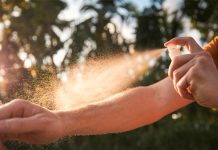 Protector solar y repelente de insectos en el trabajo: son EPI