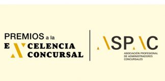 ASPAC celebrará la gala de los «III Premios a la Excelencia Concursal» en Madrid el 21 de septiembre