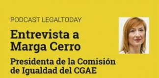 Podcast entrevista a Marga Cerro, presidenta de la Comisión de Igualdad del Consejo General de la Abogacía Española