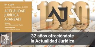 AJA llega a su número 1.000 como referente de la información jurídica