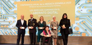 La fiscal María José Segarra, la Asociación “La Columbeta”, la Guardia Civil y la Policía, Maldita.es y Amina Bargach, Premios Derechos Humanos de la Abogacía 2023