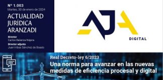 Real Decreto-ley 6/2023, una norma para avanzar en las nuevas medidas de eficiencia procesal y digital
