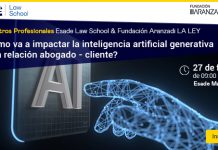 La Inteligencia Artificial generativa transformará la relación abogado-cliente