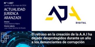 El retraso en la creación de la A.A.I ha dejado sin protección durante un año a los denunciantes de corrupción