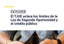 El TJUE aclara los límites de la Ley de Segunda Oportunidad y el crédito público