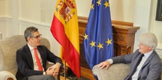 Bolaños reitera ante el nuevo presidente de la Abogacía Española la voluntad de mejorar la asistencia jurídica gratuita