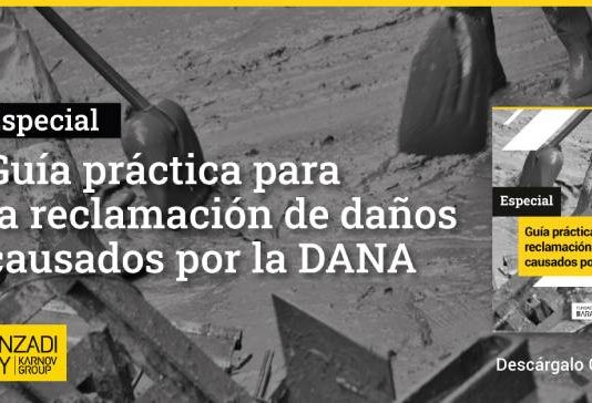 Fundación Aranzadi LA LEY ofrece una Guía práctica gratuita para la reclamación de ayudas e indemnizaciones por los daños derivados de la DANA