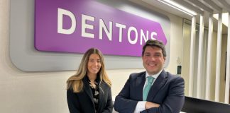 Dentons refuerza su práctica de Laboral con los fichajes de Luis San Emeterio como nuevo ‘counsel’ y Lucía Rojo como asociada