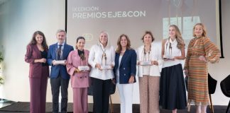 Ilunion, Fundación máshumano, Izzon Lab y Mujeres&Cía, galardonados en la IX edición de los Premios EJE&CON por su compromiso con el liderazgo inclusivo