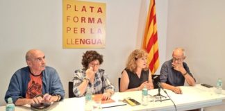 Plataforma per la Llengua recurrirá la sentencia del TSJ de Cataluña que anula parte del decreto lingüístico