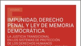 Impunidad, Derecho Penal y Ley de Memoria democrática