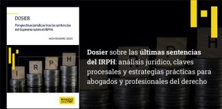 Perspectivas jurídicas tras las sentencias del Supremo sobre el IRPH