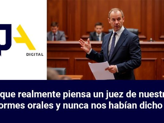 Lo que realmente piensa un juez de nuestros informes orales y nunca nos habían dicho