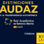 II edición de las distinciones AUDAZ a la transparencia autonómica