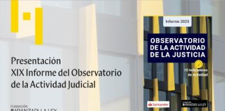 Presentación «XIX Informe del Observatorio de la Actividad de la Justicia»